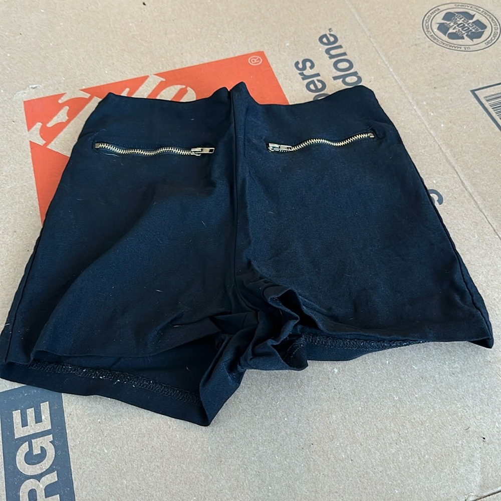 Black shorts